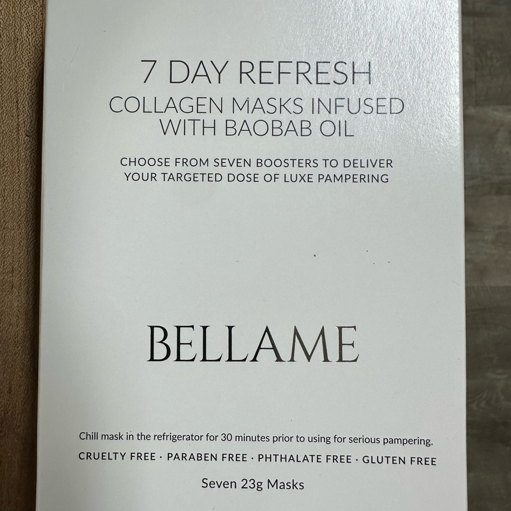Bellame White Collagen Mask Skincare Essential